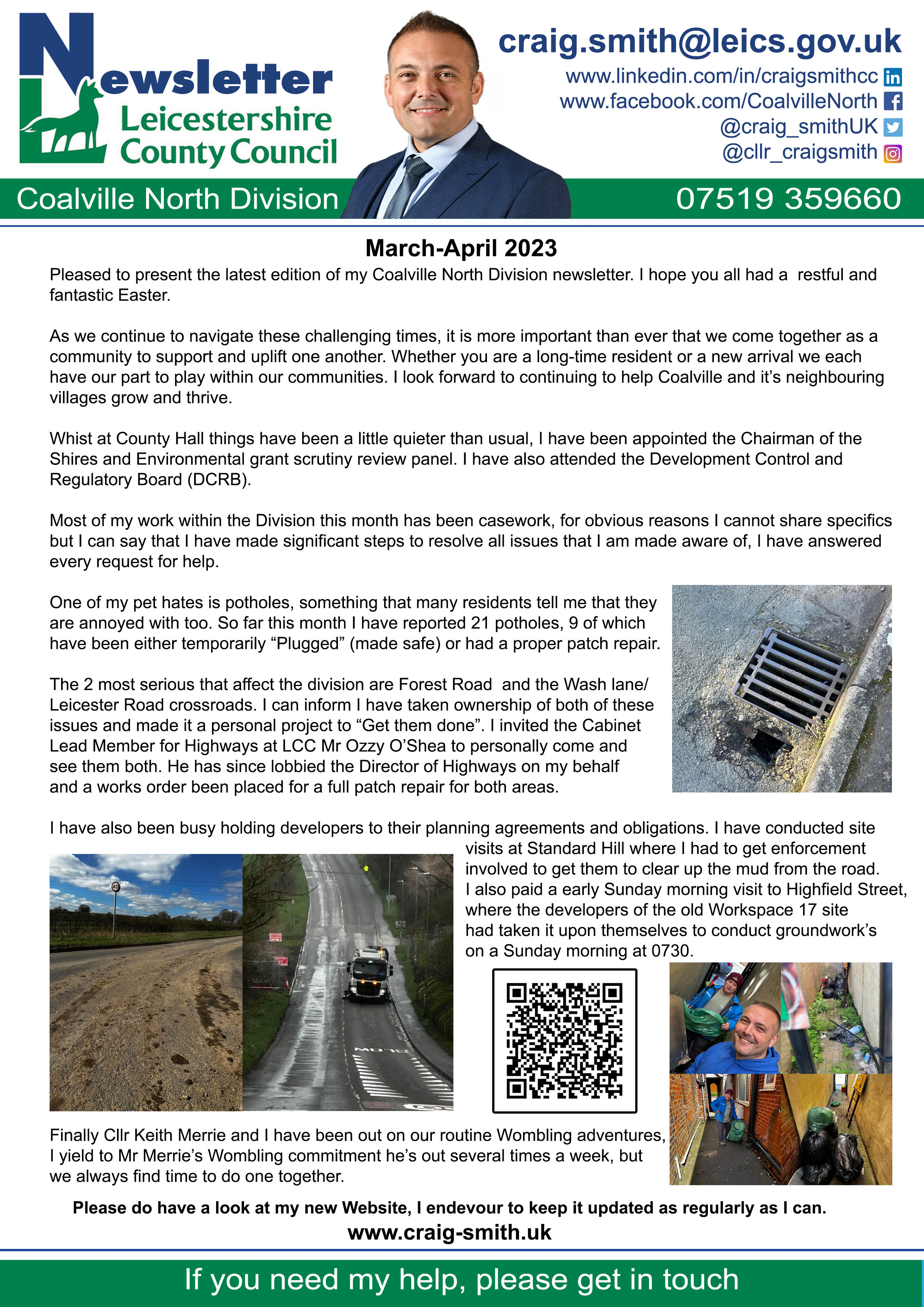 Coalville Newsletter