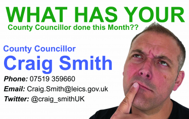 What has your County Councillor done this month?